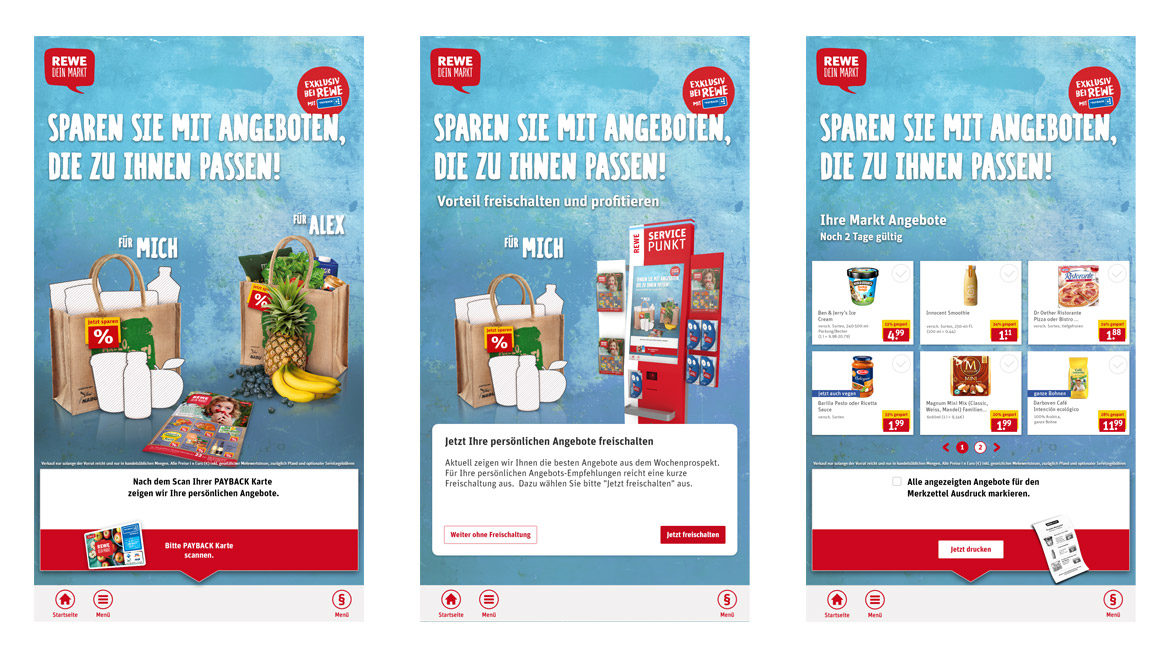 REWE Service-Punkt Applikation